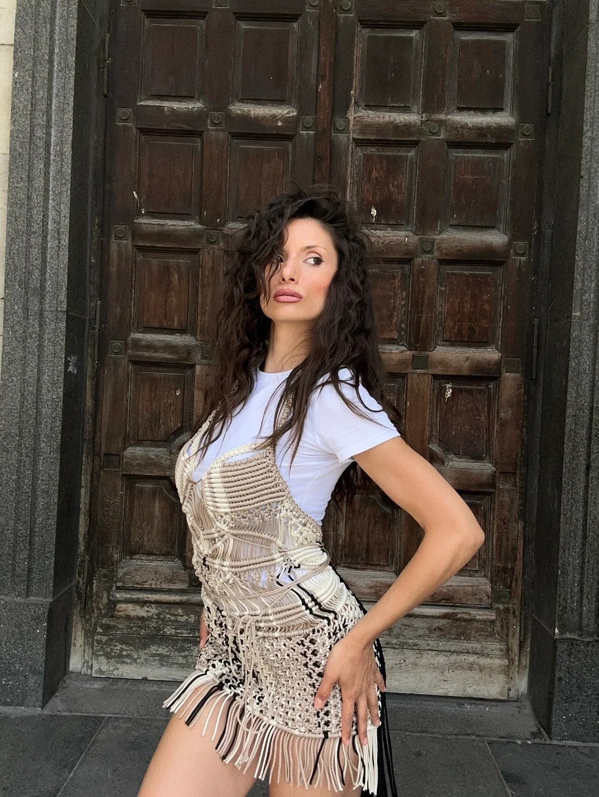 mykonos party dress Mykonos Corset Mini Boho Dress with Gold Detail I Party & Evening Look